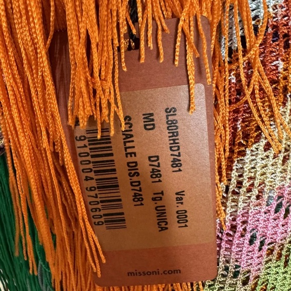 NWT Missoni Shawl Scarf Wrap X Large $495 - Picture 9 of 12